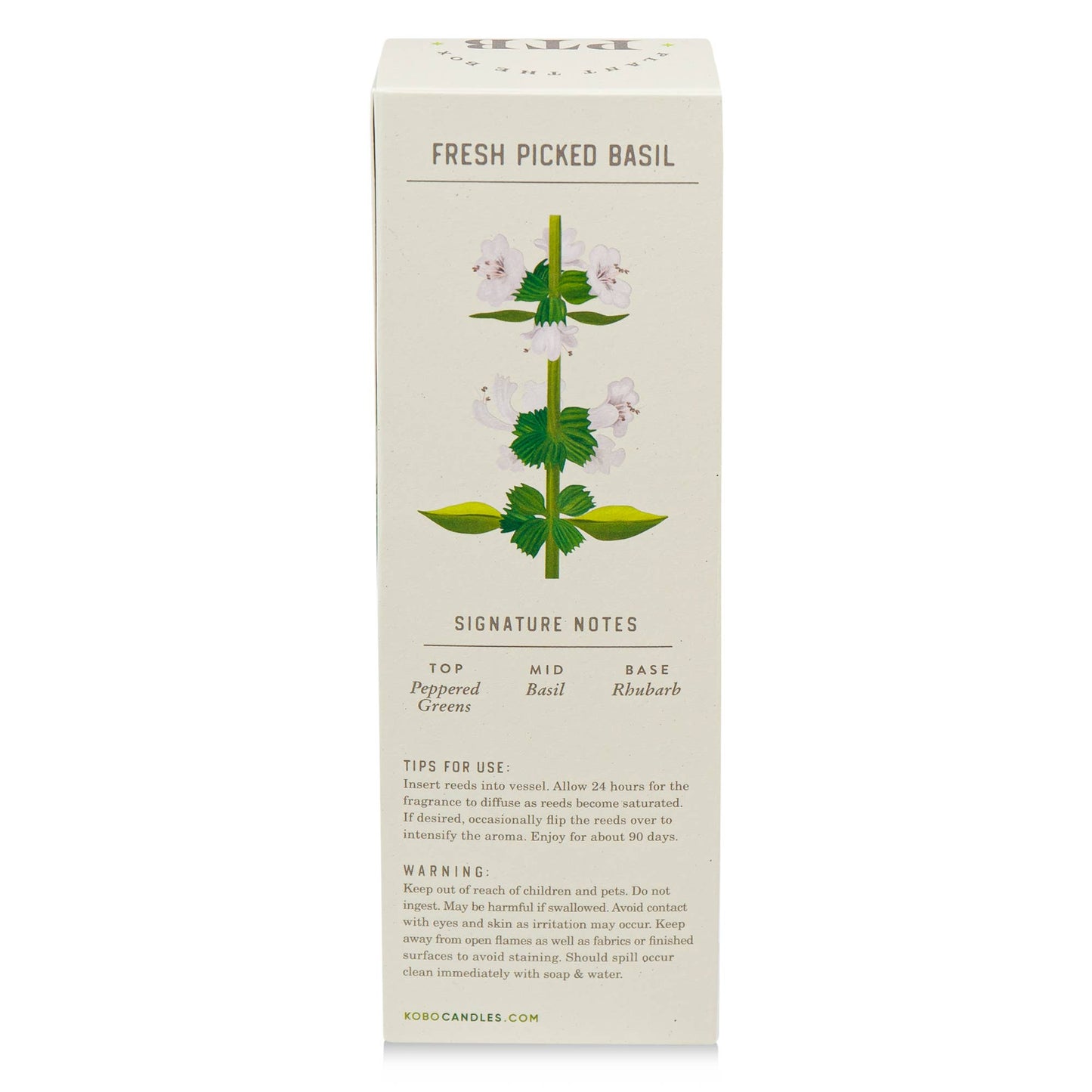 Fresh Picked Basil Diffuser 4 oz