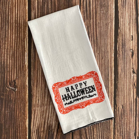 Happy Halloween Embd. Kitchen Towel