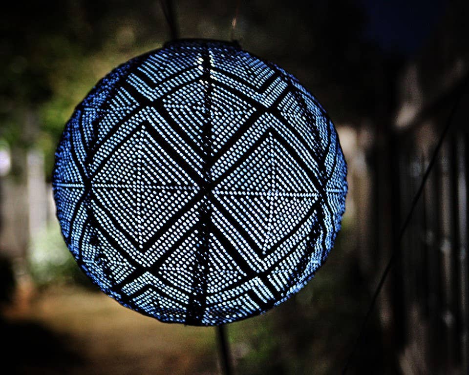 Stella Market Solar Lantern - Ink