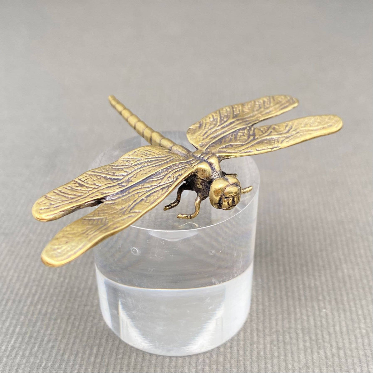 Brass Dragonfly Crafts Desktop Ornaments Decoration