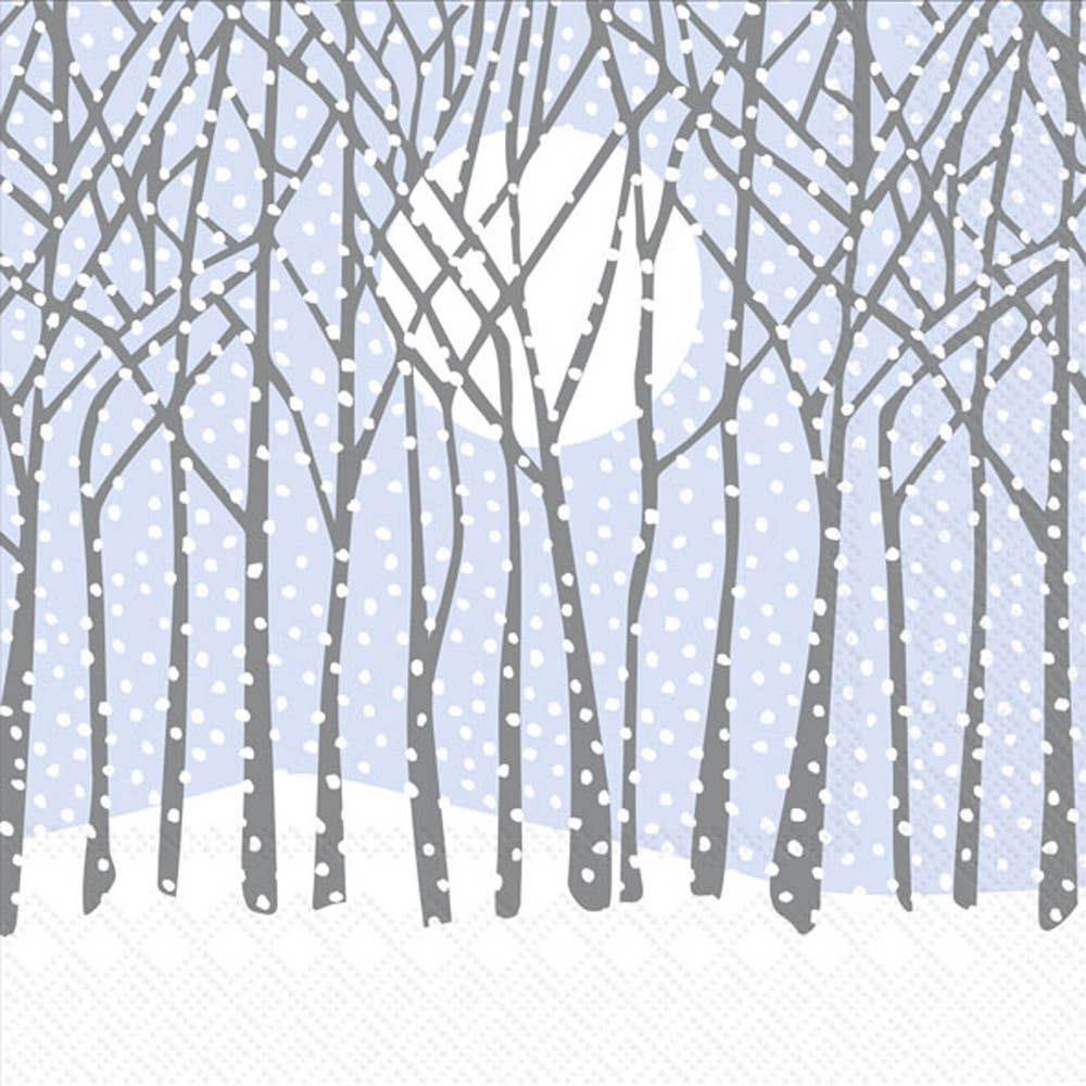 Paper Cocktail Napkins 20 ct Winter Solstice
