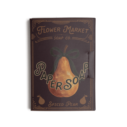 Paper Soap – Spiced Pear Paper Soap, 50 sheets