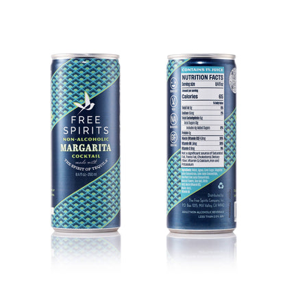 Free Spirits Margarita (4-Pack) | Non-Alcoholic Cocktail