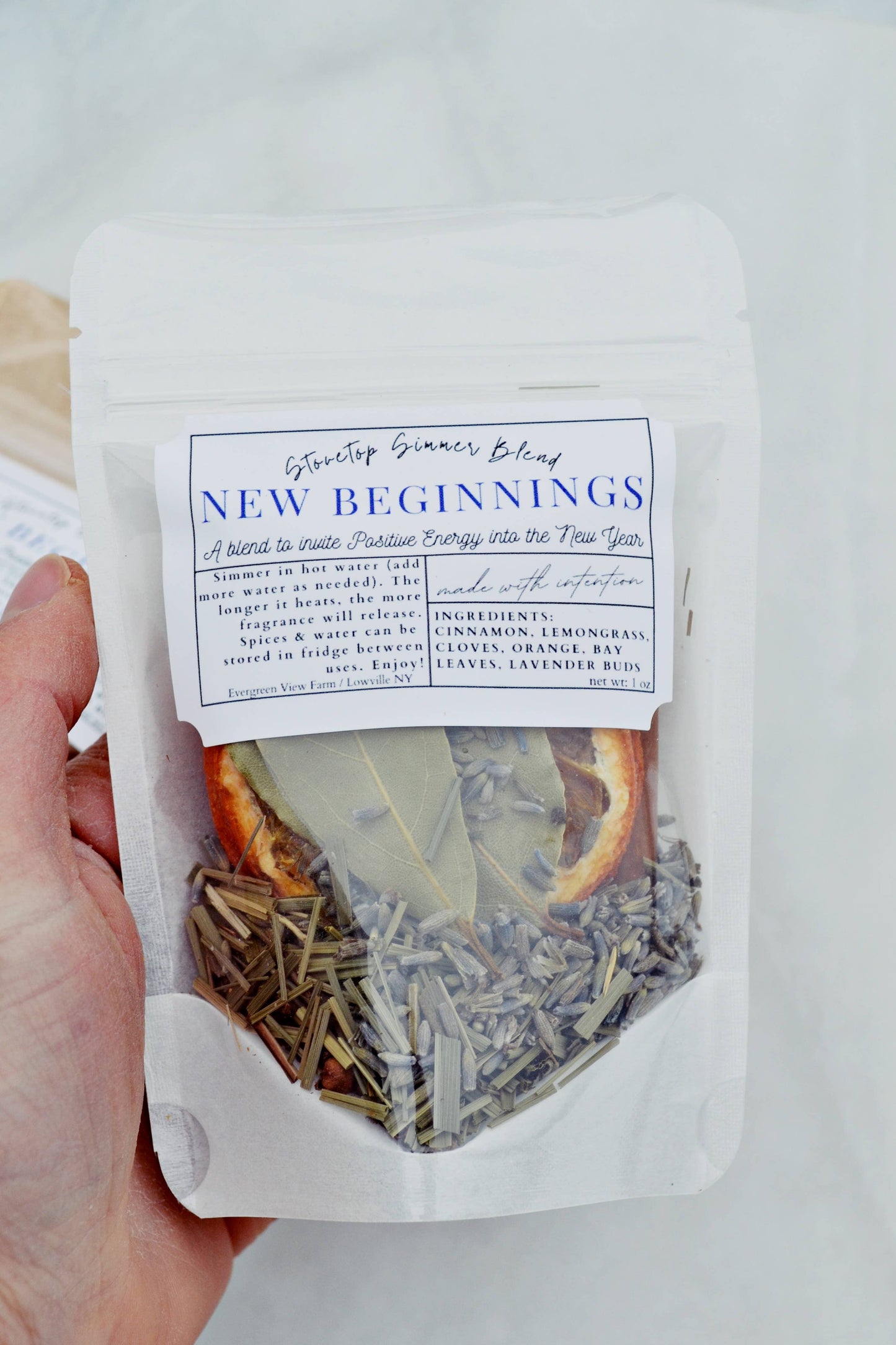 Simmer Pot Kit Stovetop -Blend New Beginning