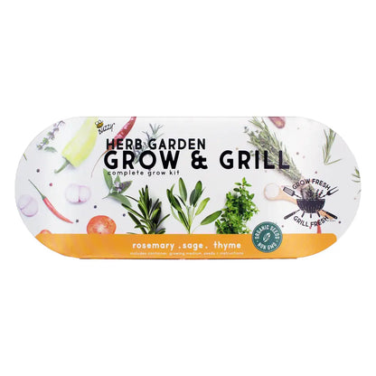 Grilling Herb Grow Kit | Organic Herbs | Window Planter