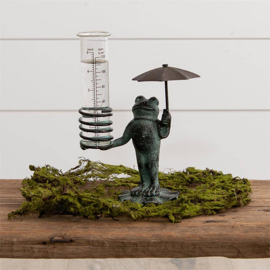 Frog Rain Gauge
