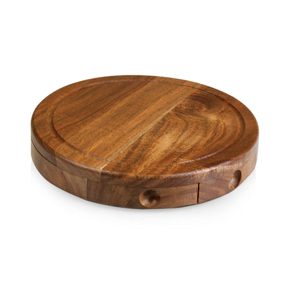 Acacia Brie Cheese Cutting Board & Tools
