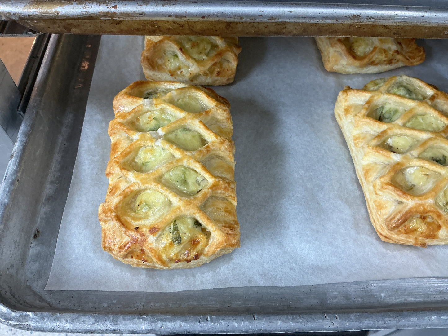 Parmesan Leek Croissant