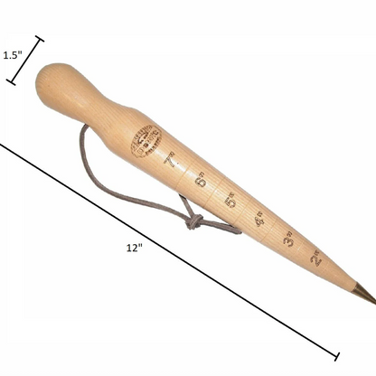 DeWitt Dibber - Wooden w/ Brass Tip