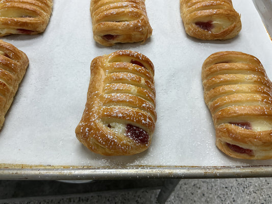 Strawberry crème Croissant