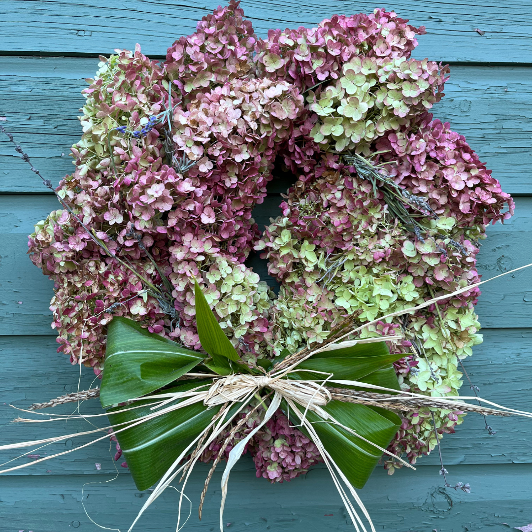 Hydrangea Wreath Workshop - Canopy - Thursday 4PM