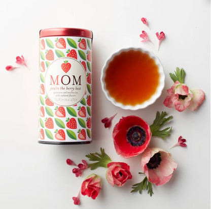 'Mom You're the Berry Best' Tea (Strawberry Vanilla Rooibos Tea) - The Republic of Tea