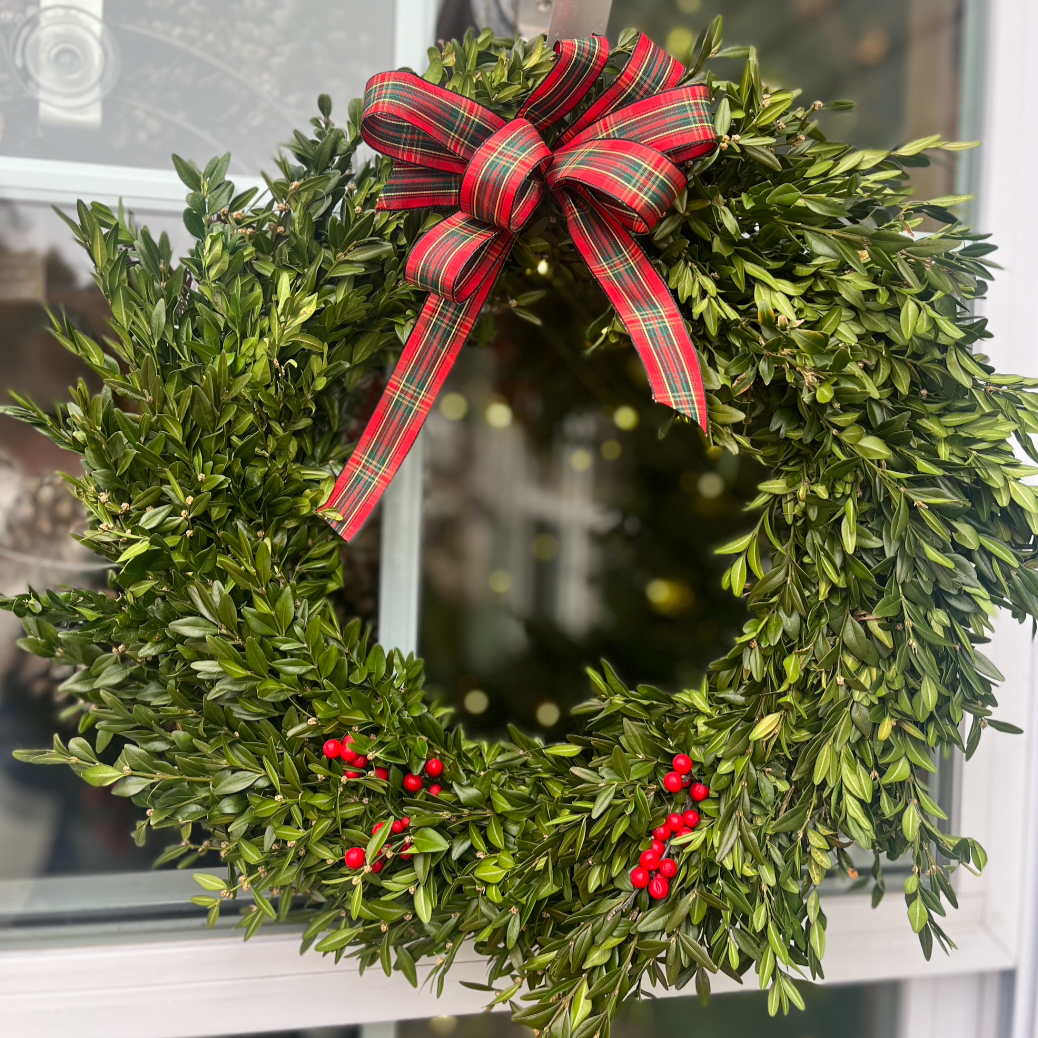 Florist Boxwood Wreath