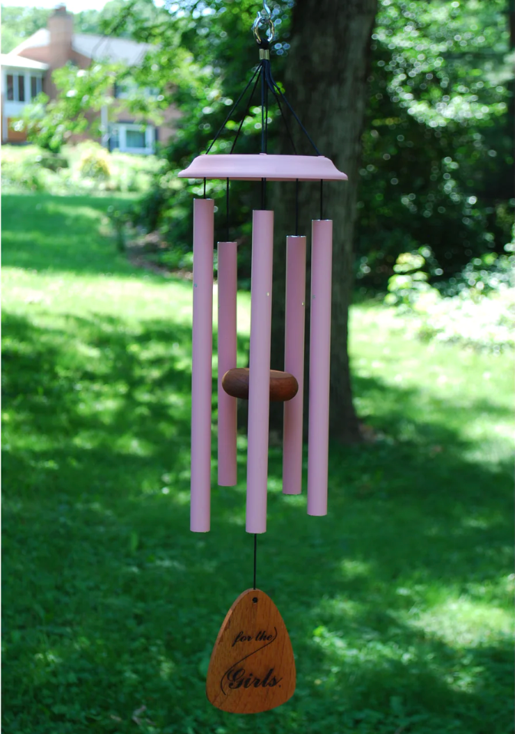 Pink Wind Chime - For the Girls® by Wind River