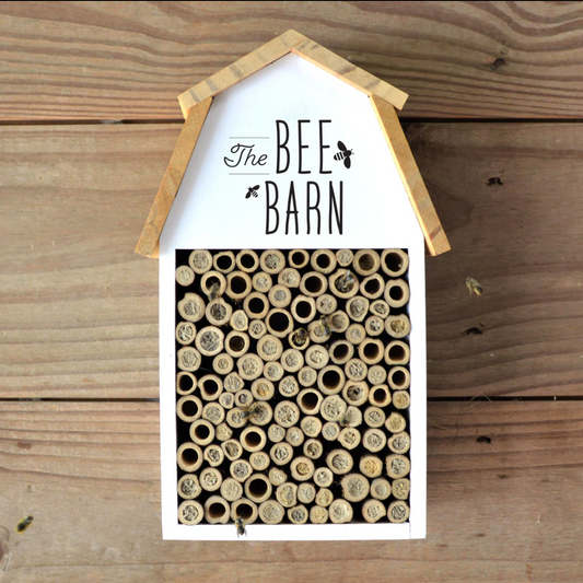 Farmhouse Bee Barn - Save the Native Bees!