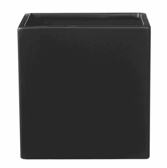 Matte Anthracite Ceramic Latina Pot