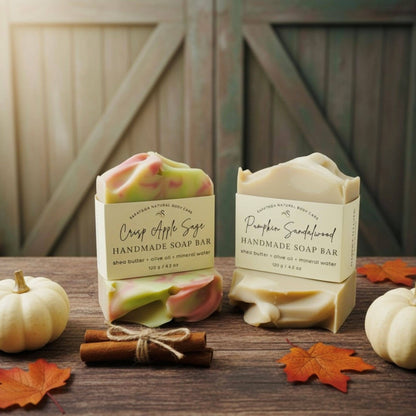 Crisp Apple Sage Handmade Soap Bar