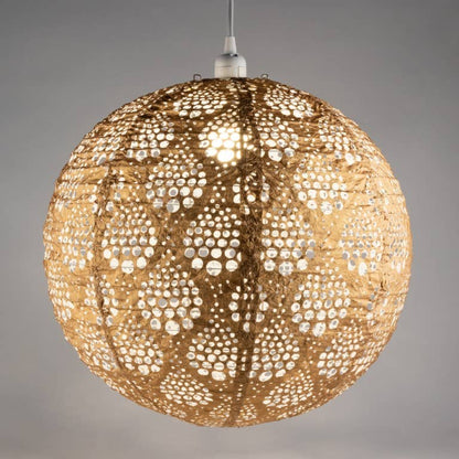 Stella Nova Outdoor Pendent Light - Dewdrop 18" Bronze