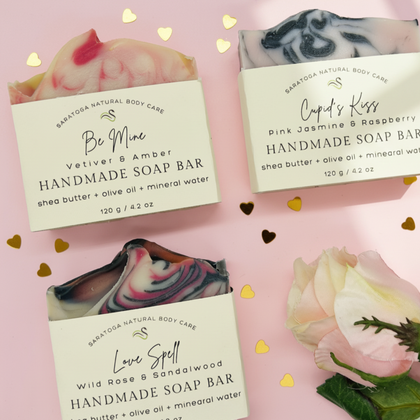 Cupid's Kiss Handmade Soap Bar Vegan