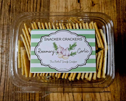 Saltine Crackers Artisan Rosemary Garlic