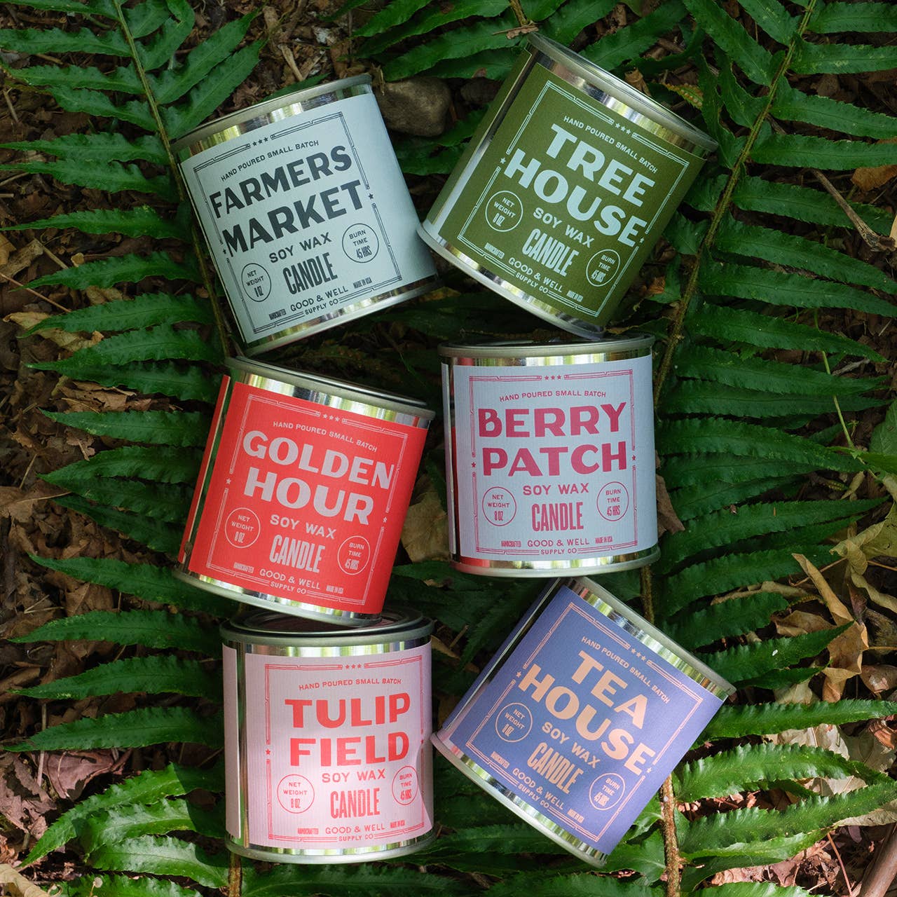 Tulip Field Soy Candle