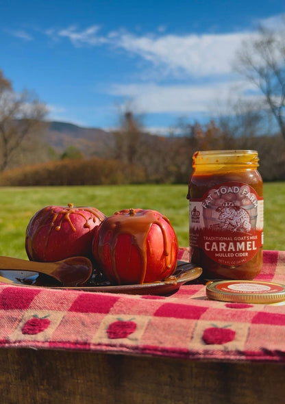 8oz Mulled Cider Goat's Milk Caramel (Cajeta)