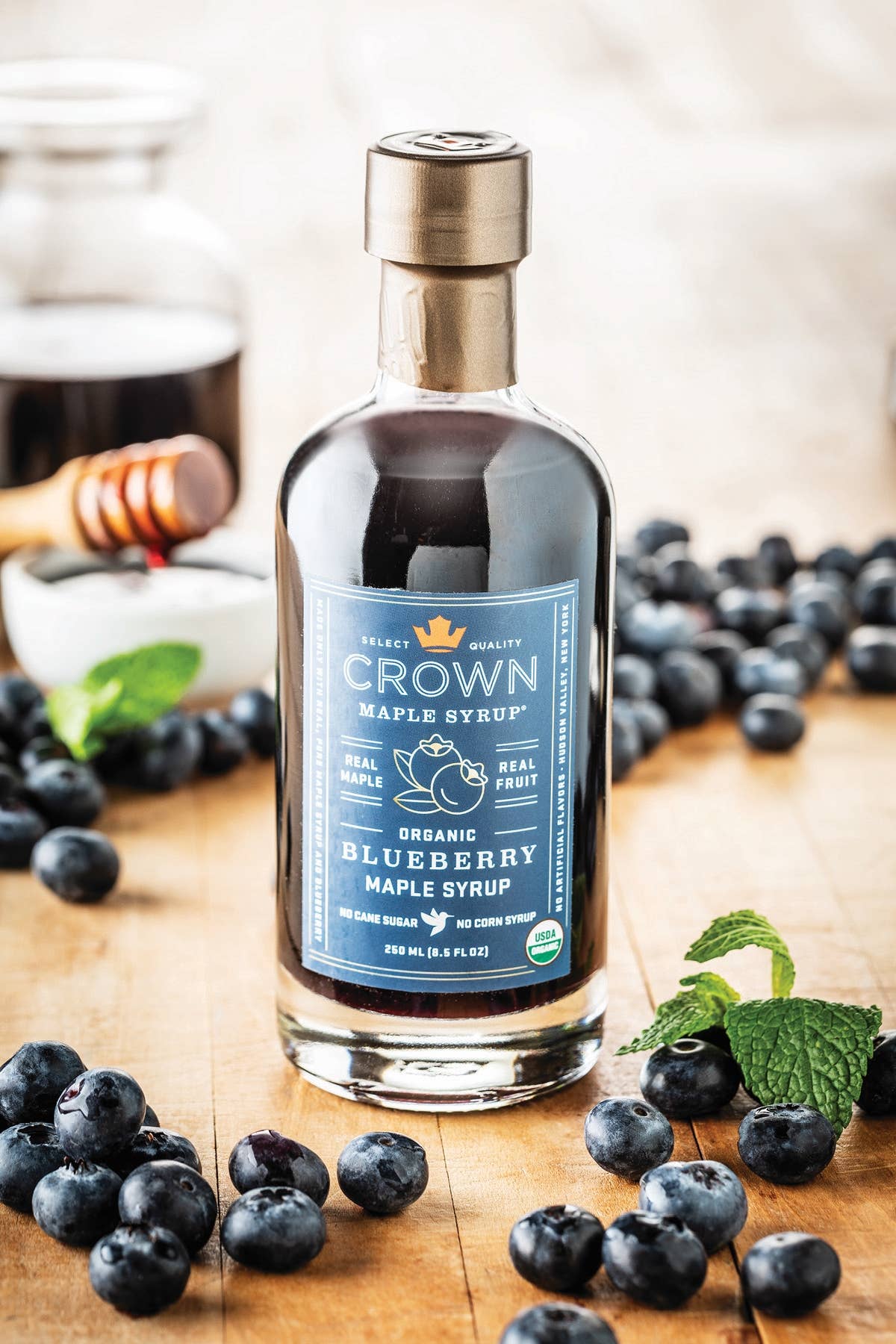 Organic Blueberry Maple Syrup