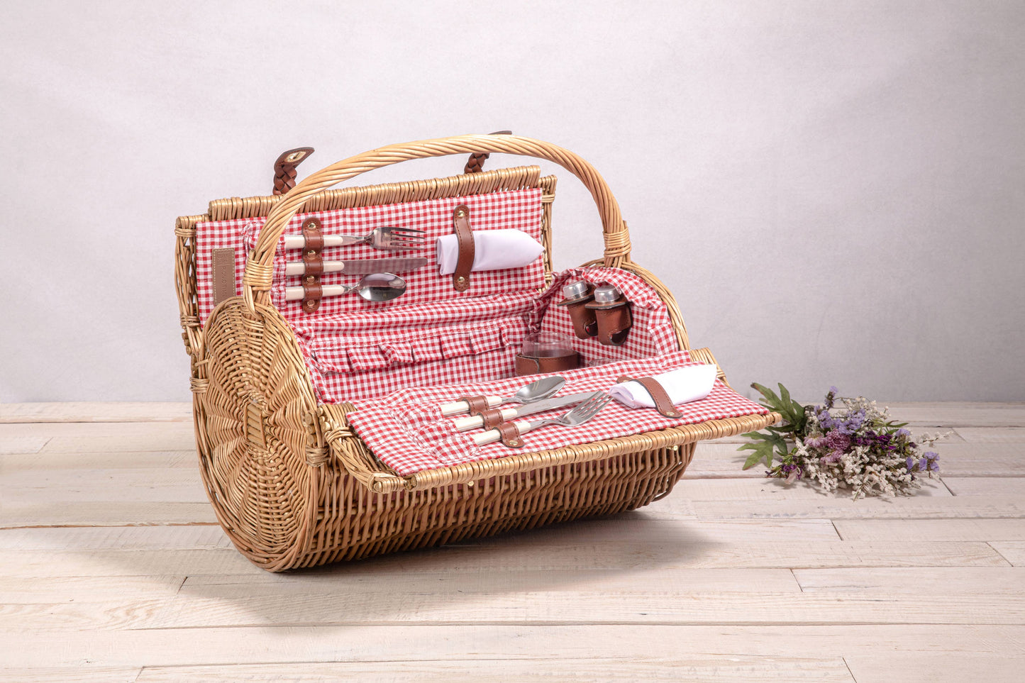 Barrel Picnic Basket