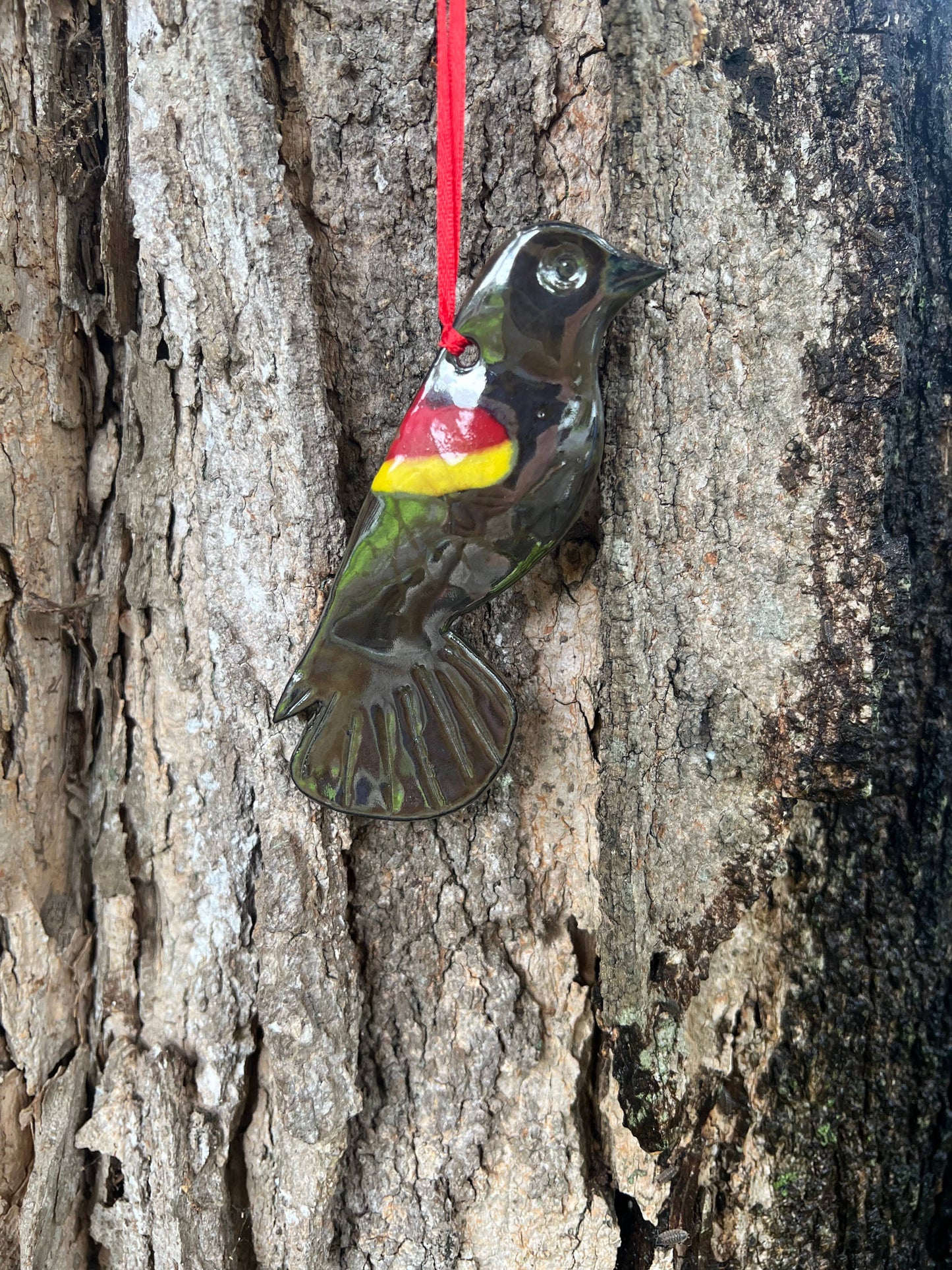 Red-Winged Blackbird Ornament