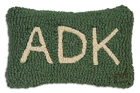 Adirondack Natural Wool Throw Pillow, Decorative