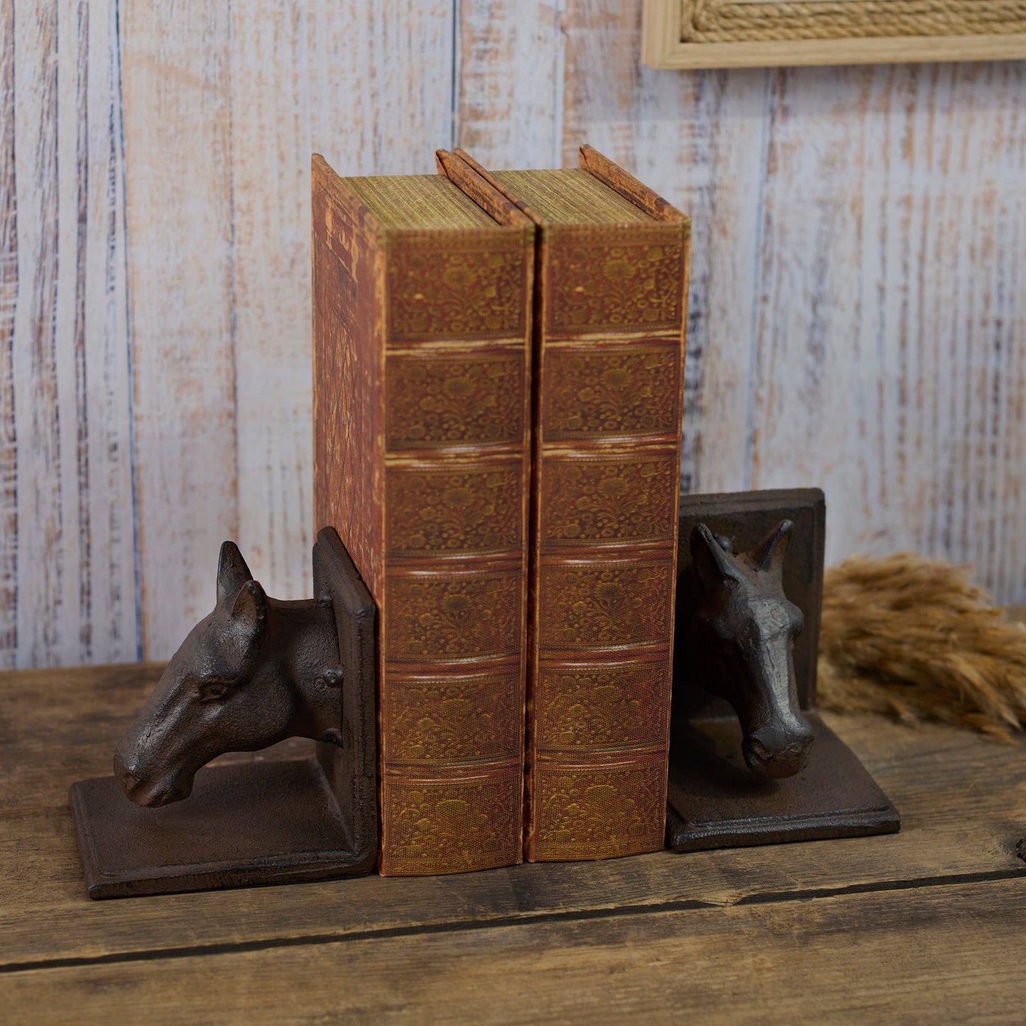 Horse Head Bookends