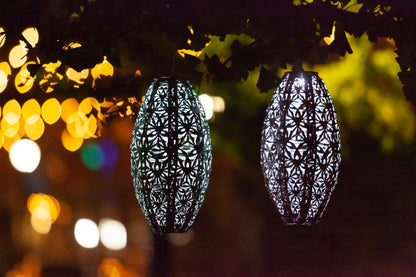 Stella Wildflower Pod Solar Lantern - Blush