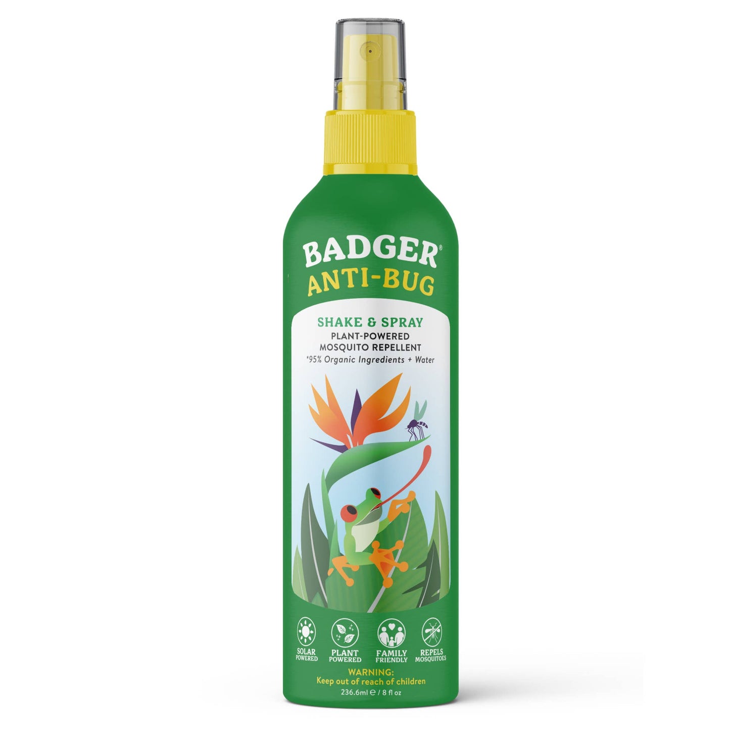 Badger Bug Spray, Mosquito Repellent, Organic & Deet-Free