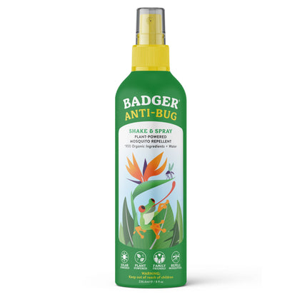 Badger Bug Spray, Mosquito Repellent, Organic & Deet-Free