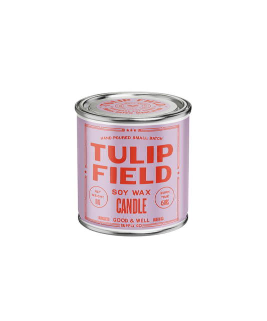 Tulip Field Soy Candle