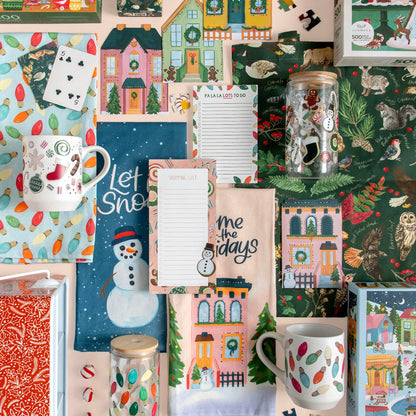 Winter Flora & Fauna Canvas Tote Bag