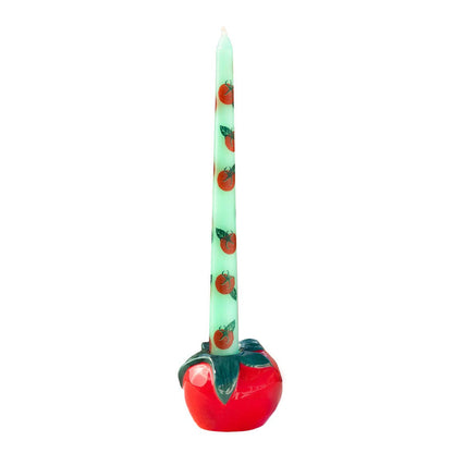 Tomato Taper Dinner Candles - 2 Pack | Mothers Day Gifts |