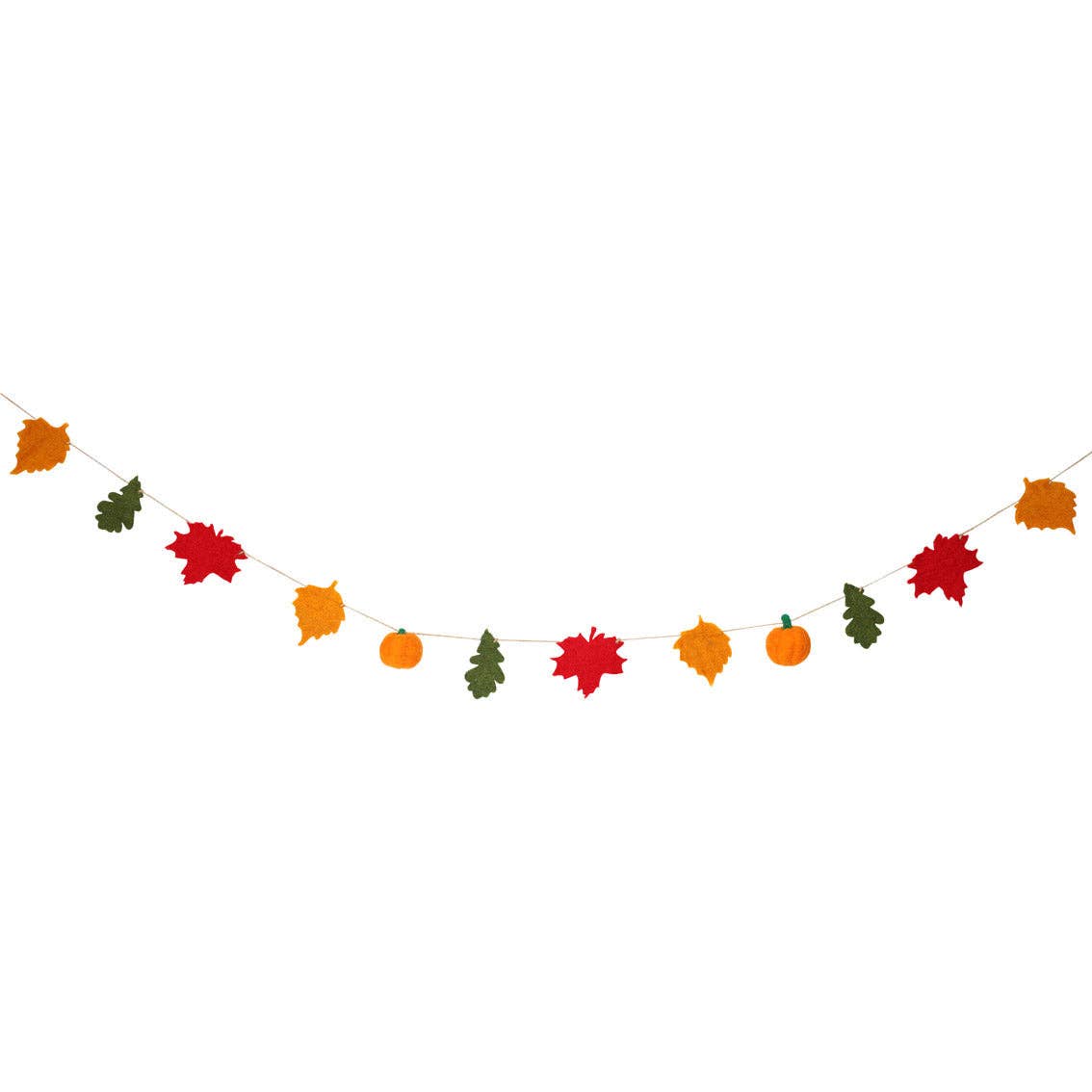 Fall Felt Leaf Garland