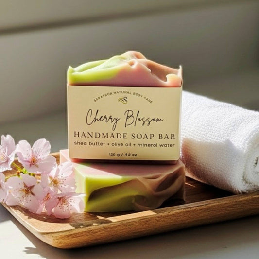 Cherry Blossom Handmade Soap Bar (VEGAN)