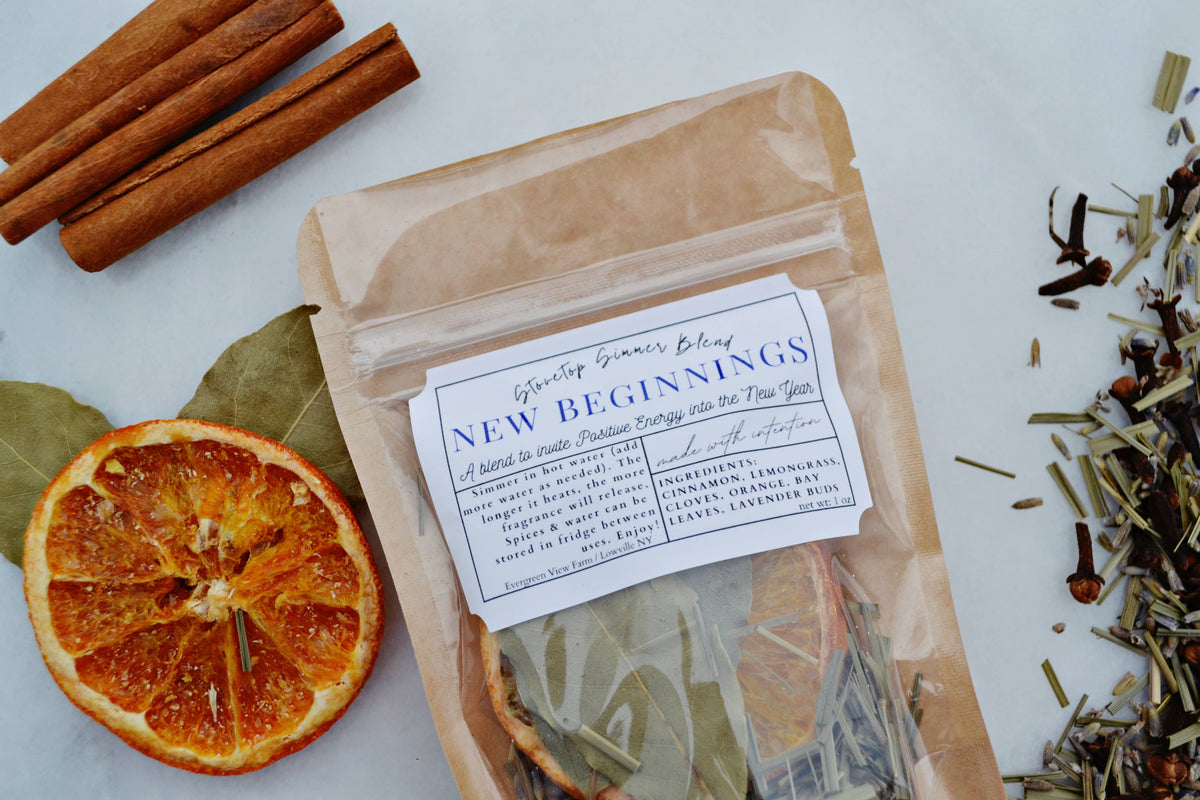 Simmer Pot Kit Stovetop -Blend New Beginning