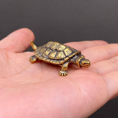 Brass Turtle Crafts Decoration Desktop Ornaments