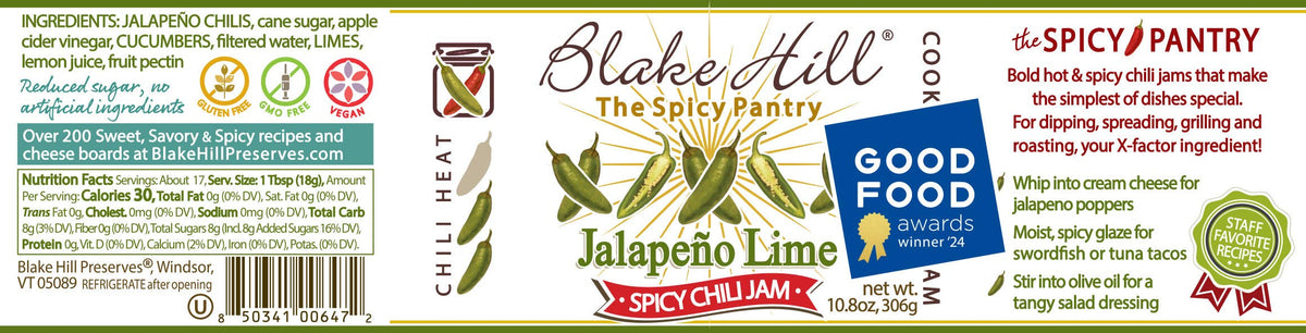 Jalapeño & Lime Spicy Chili Jam