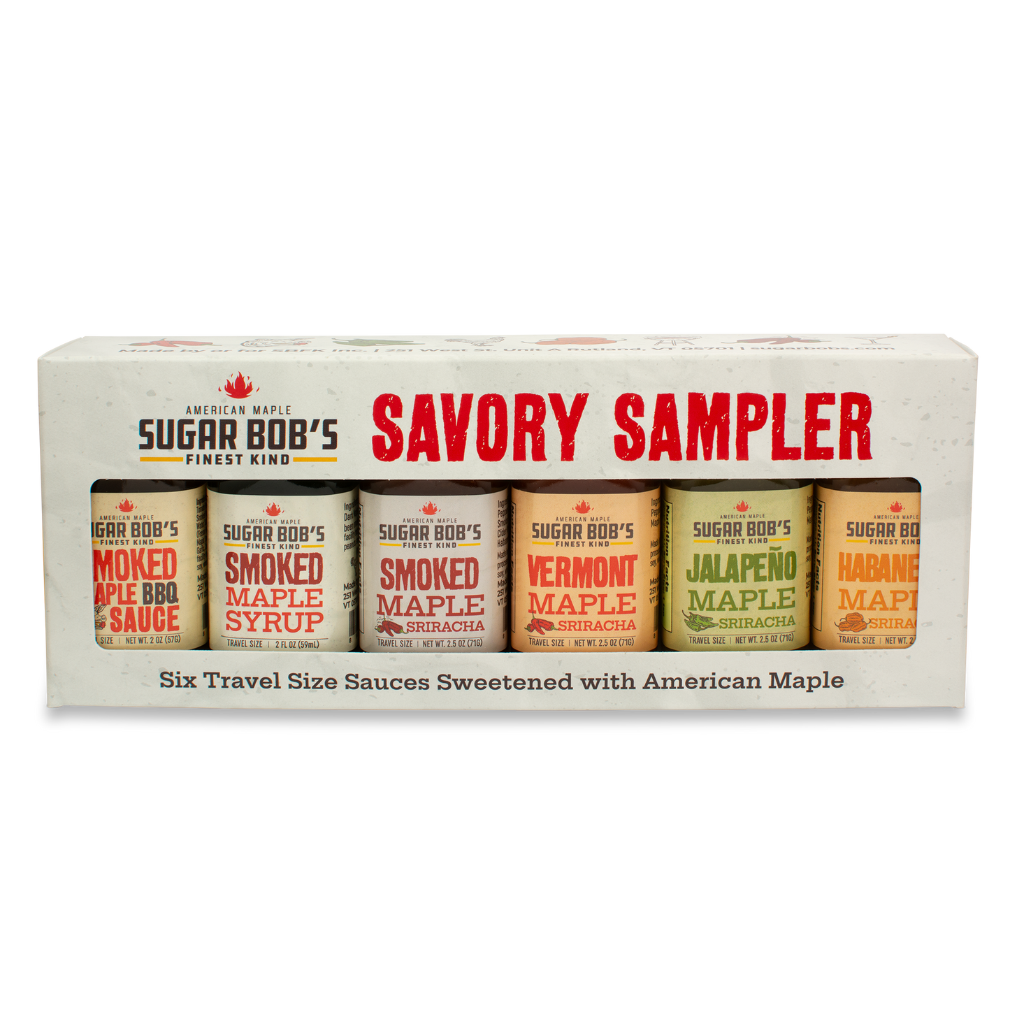 Sugar Bob's Savory Sampler