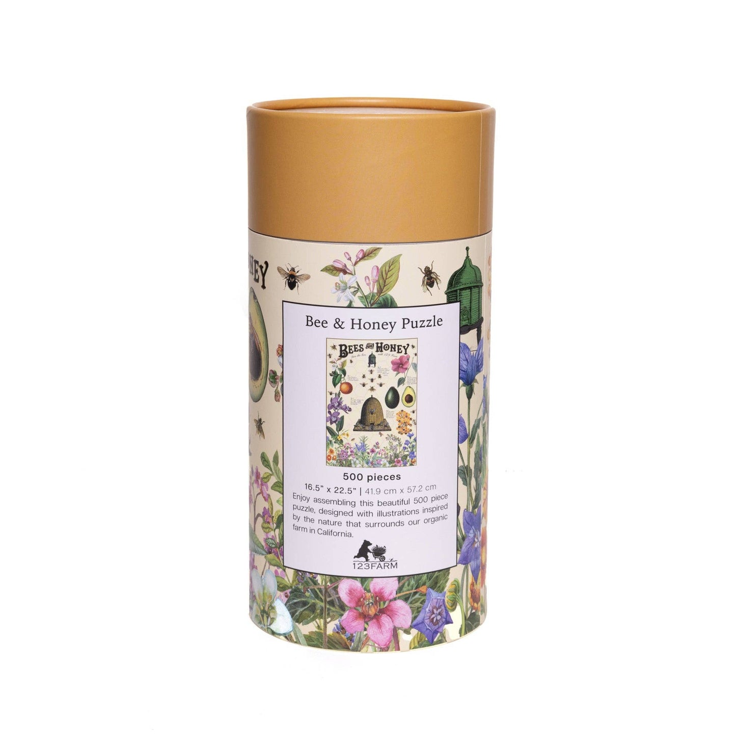 Bees & Honey Puzzle – 500 Pc Tube