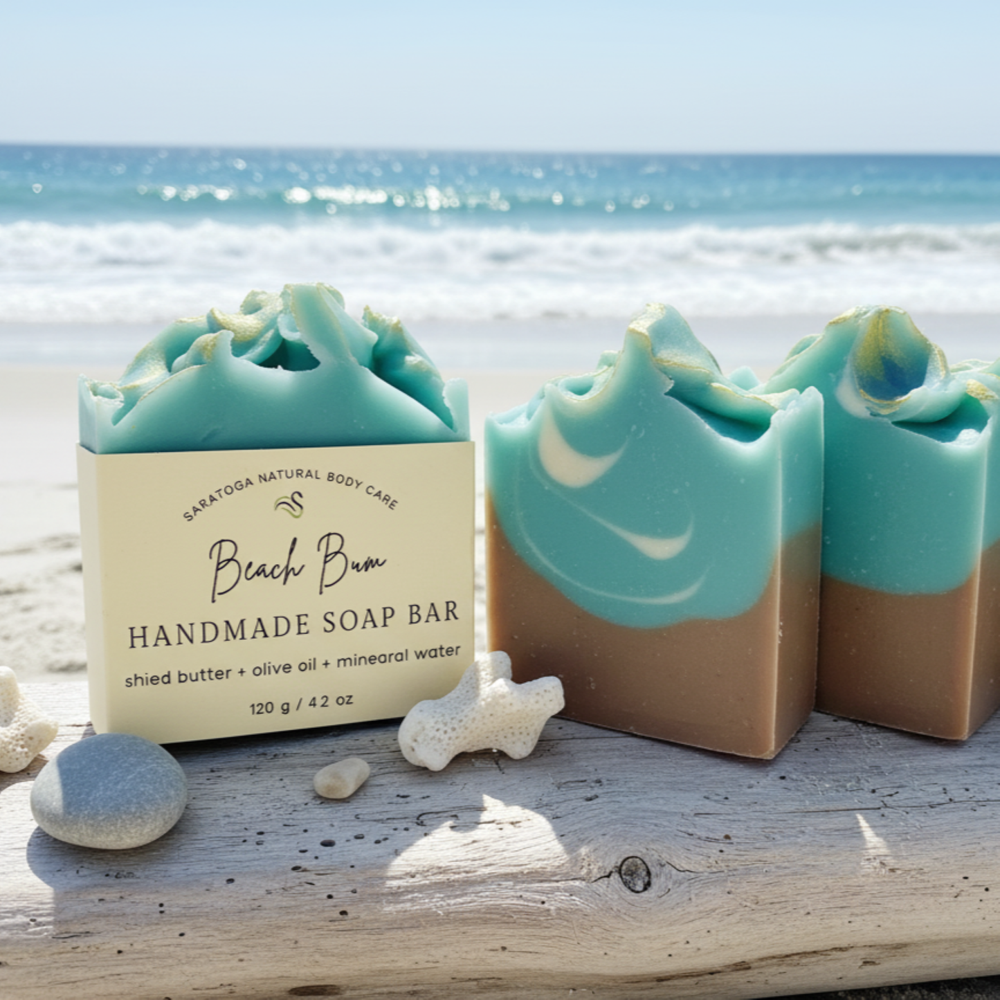 Beach Bum Handmade Soap Bar (VEGAN)