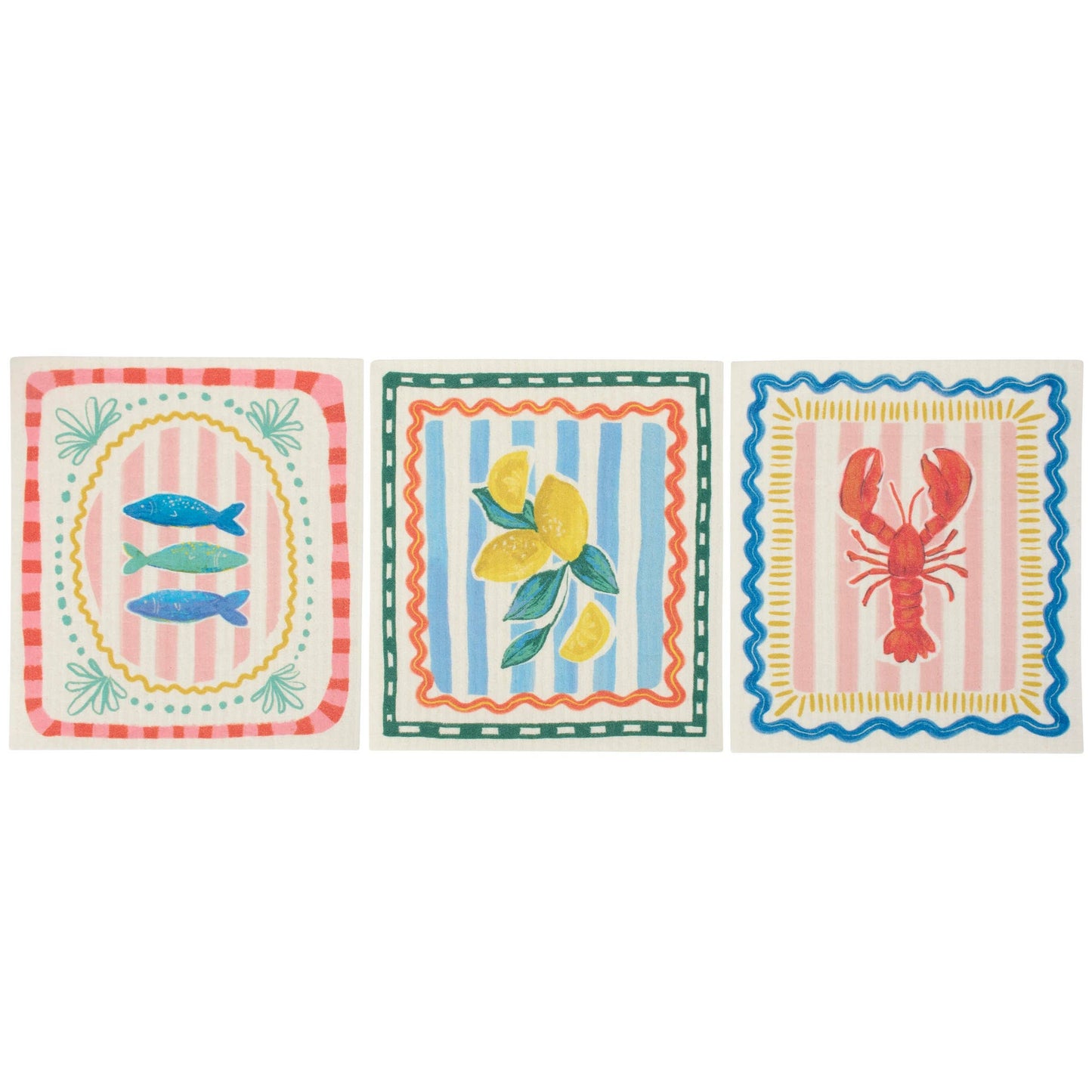 Italian Coastal Swedish Cloth Set