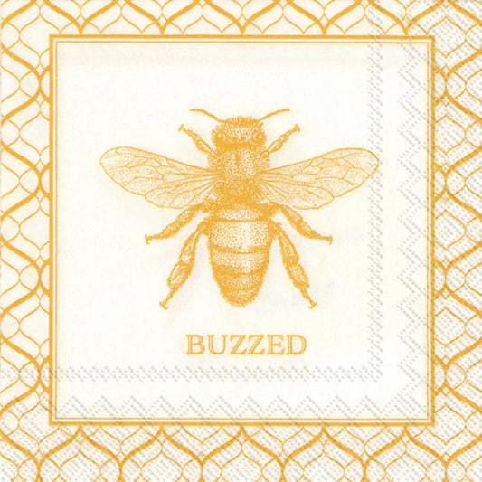 Paper Cocktail Napkins Pack of 20 Rosanne Beck Buzzed