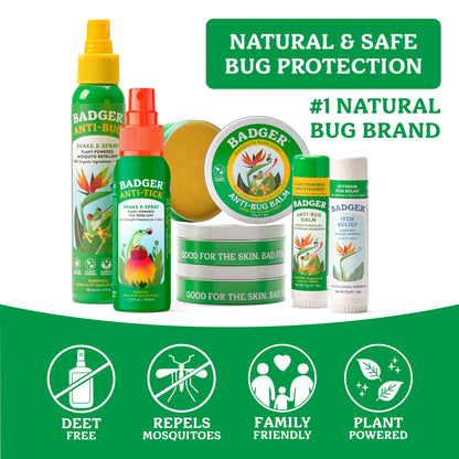 Badger Bug Repellent Tin, Organic and Deet-Free