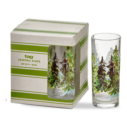 Northern Forest Drinking Glass