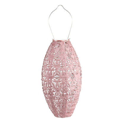 Stella Wildflower Pod Solar Lantern - Blush